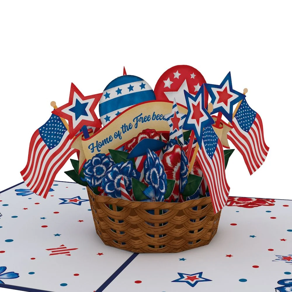 Lovepop Patriotic 3-Pack Basket - Image 5