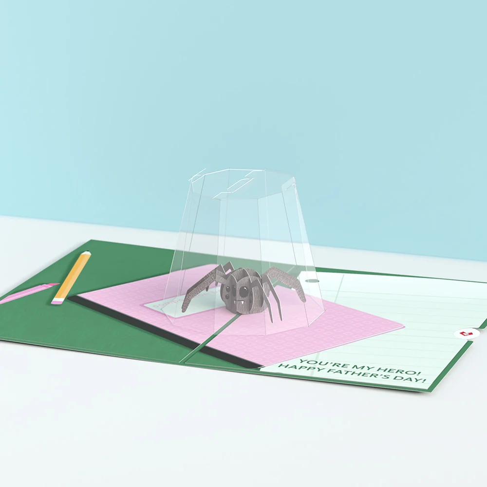 Lovepop Father's Day Spider Hero Pop-Up Card - Image 4