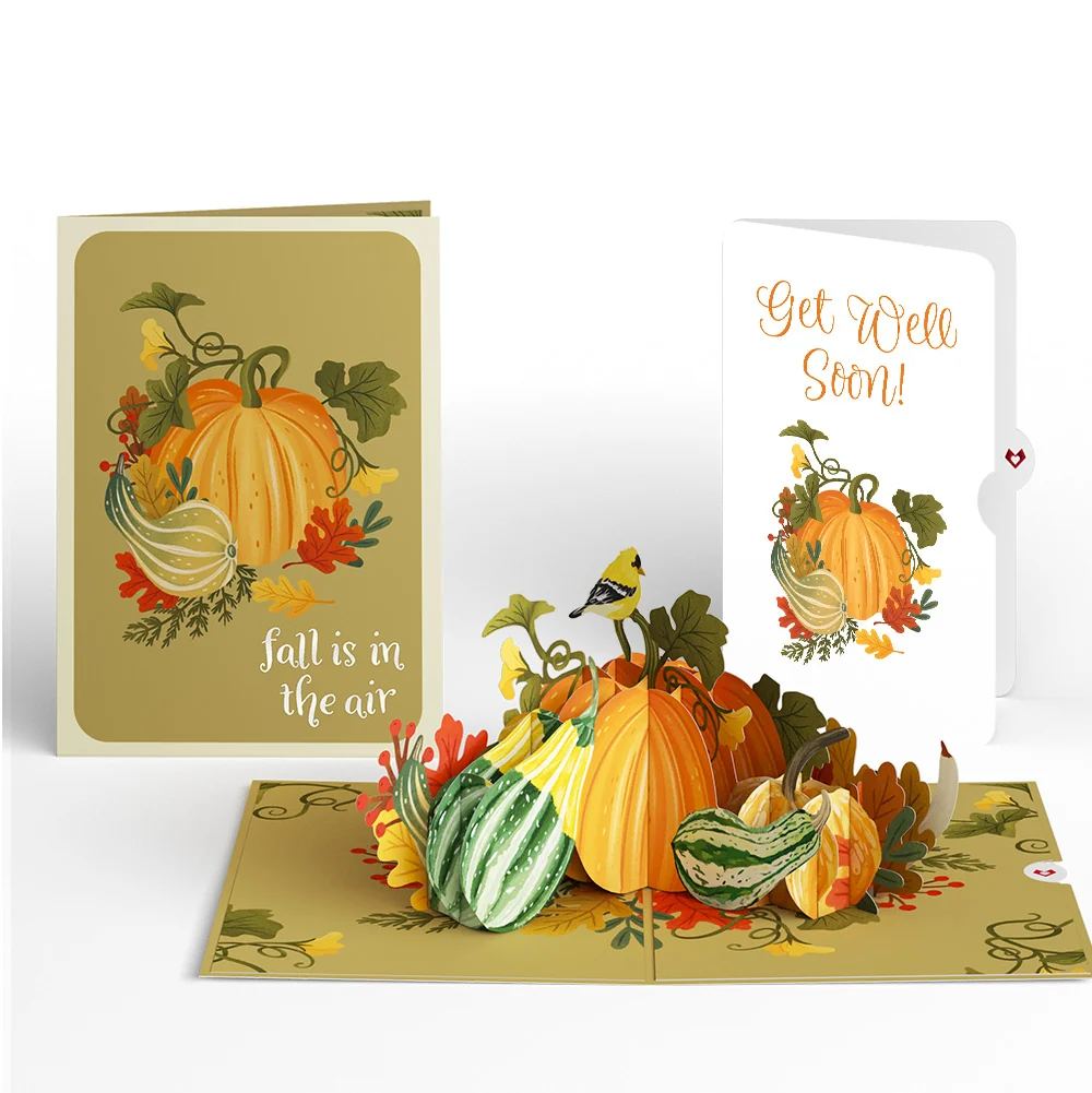 Lovepop Fall is in the Air Get Well Soon Pop-Up Card and Sentiment Set