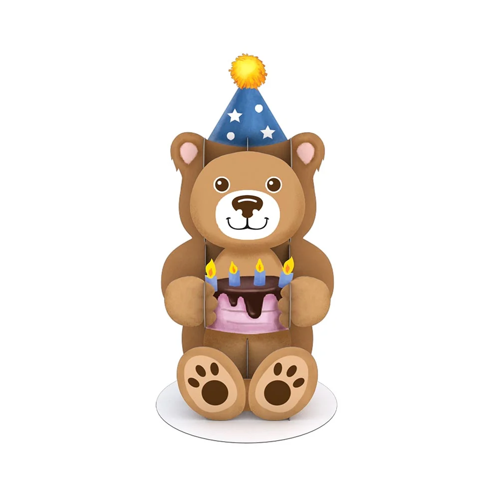 Lovepop Stickerpop: Birthday Bear (1-Pack) - Image 2