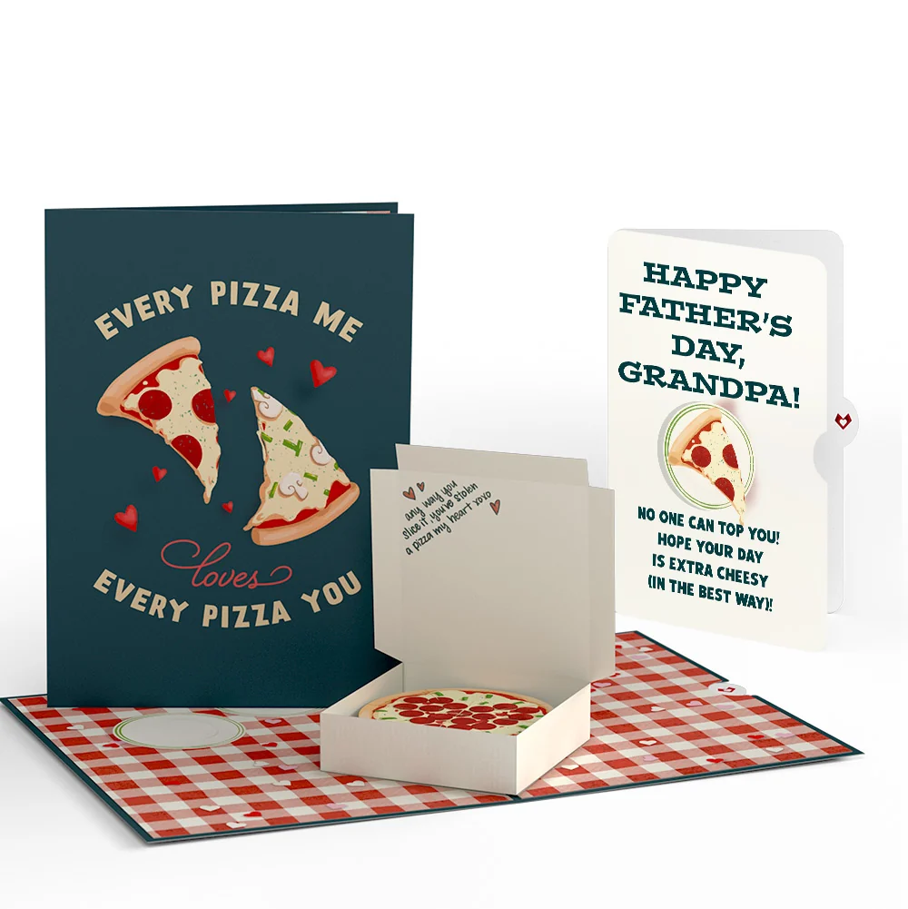 Lovepop Pizza Love Father's Day Pop-Up Card and Sentiment Set for Grandpa