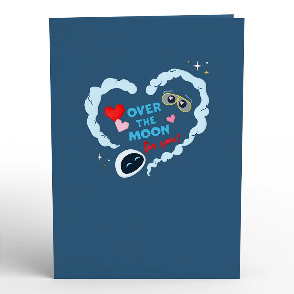 Lovepop Disney and Pixar's WALL•E Over The Moon For You Pop-Up Card - Image 5