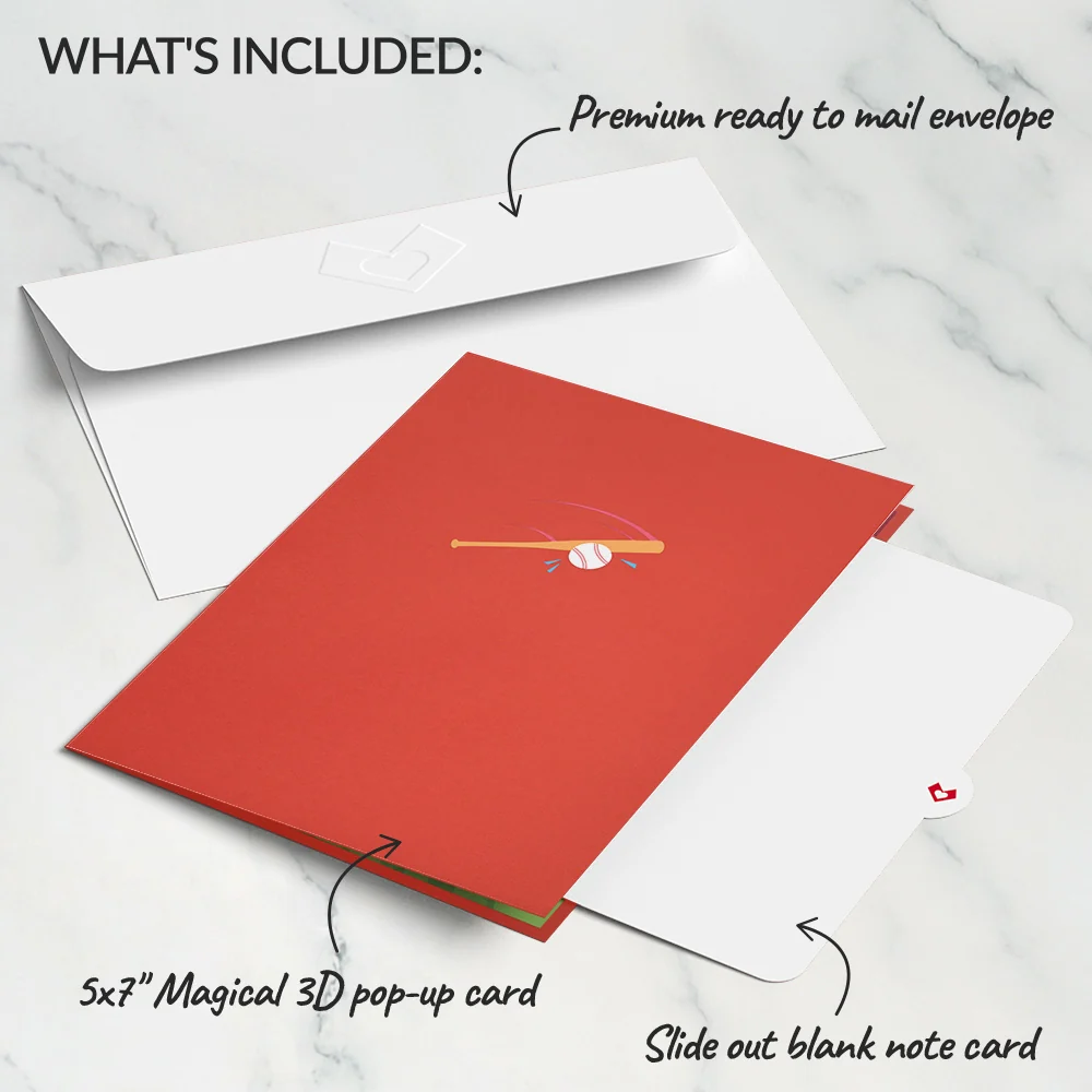 Lovepop Home Run Pop-Up Card - Image 5