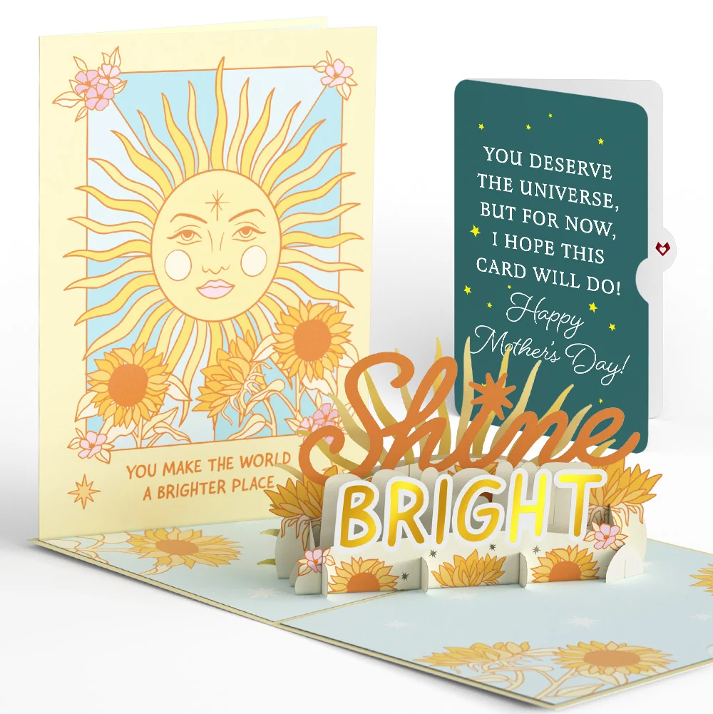 Lovepop Shine Bright Mother's Day Pop-Up Card and Sentiment Set