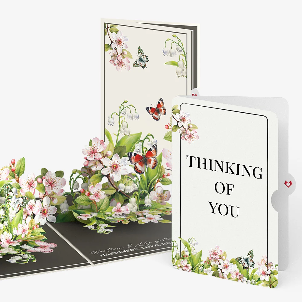 Lovepop Born to Bloom: May Birth Month Flowers Thinking of You Pop-Up Card and Sentiment Set