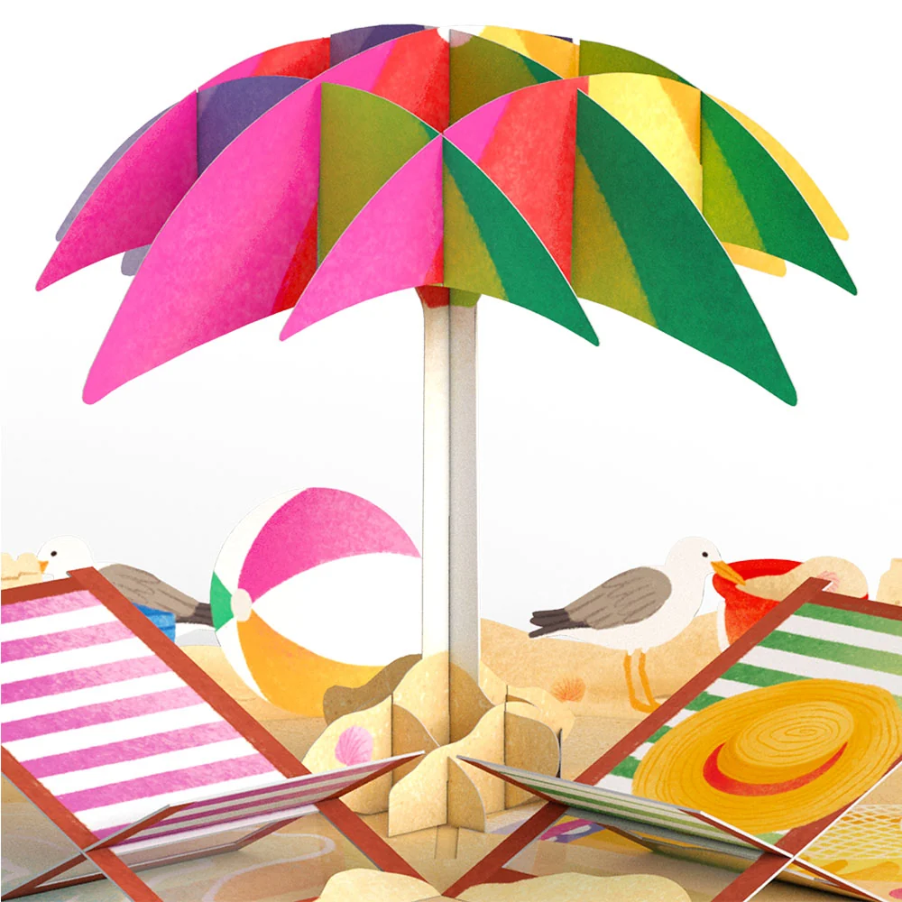 Lovepop Perfect Beach Day Pop-Up Card Chair - Image 3