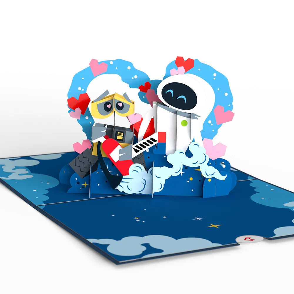Lovepop Disney and Pixar's WALL•E Over The Moon For You Pop-Up Card - Image 4
