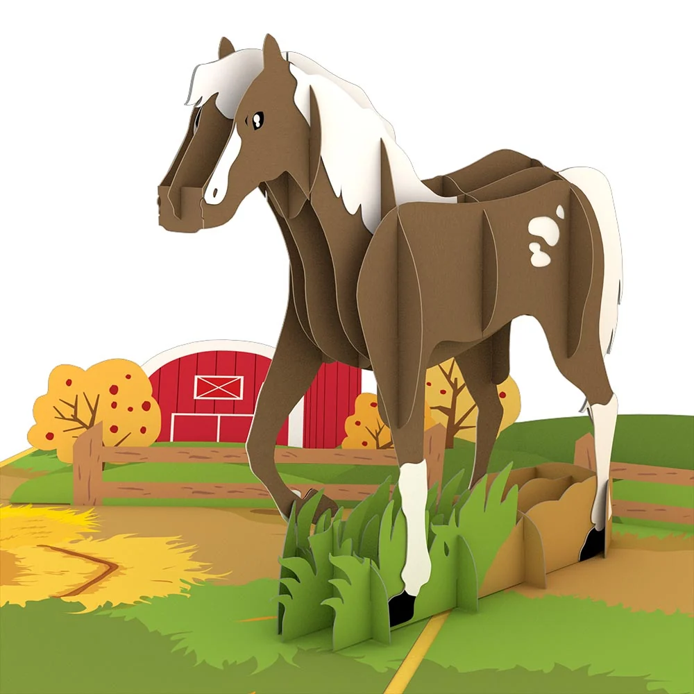 Lovepop Horse Pop-Up Card - Image 2
