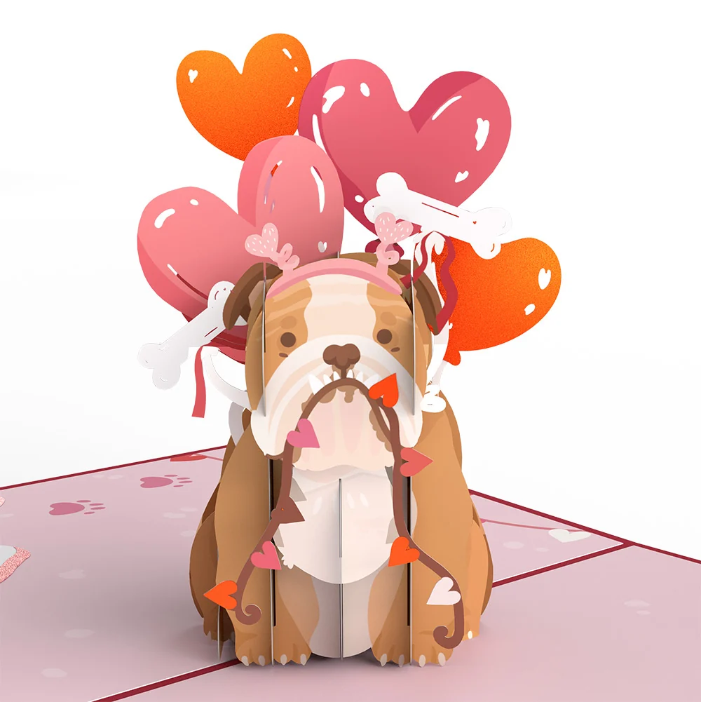 Lovepop Love Dog Birthday Pop-Up Card and Sentiment Set - Image 3