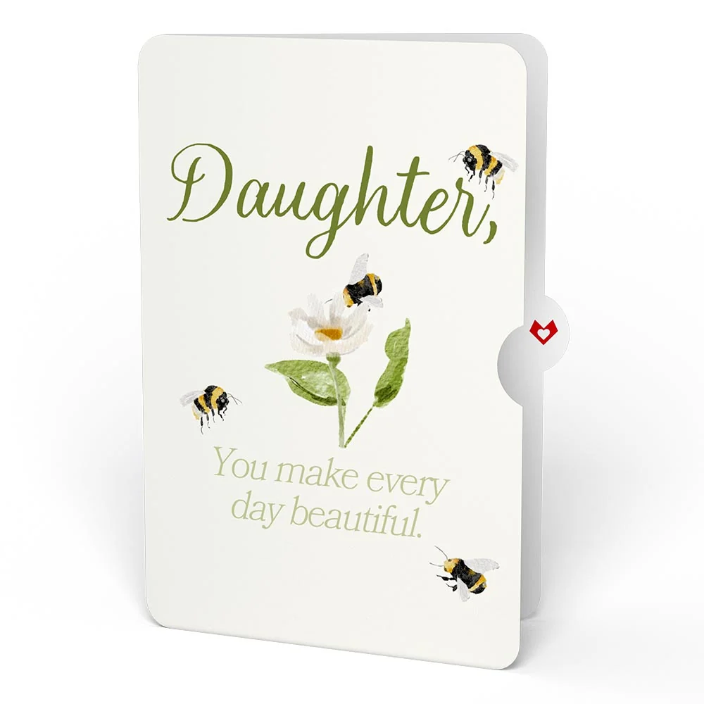 Lovepop Bloom Birthday Pop-Up Card and Sentiment Set for Daughter - Image 4
