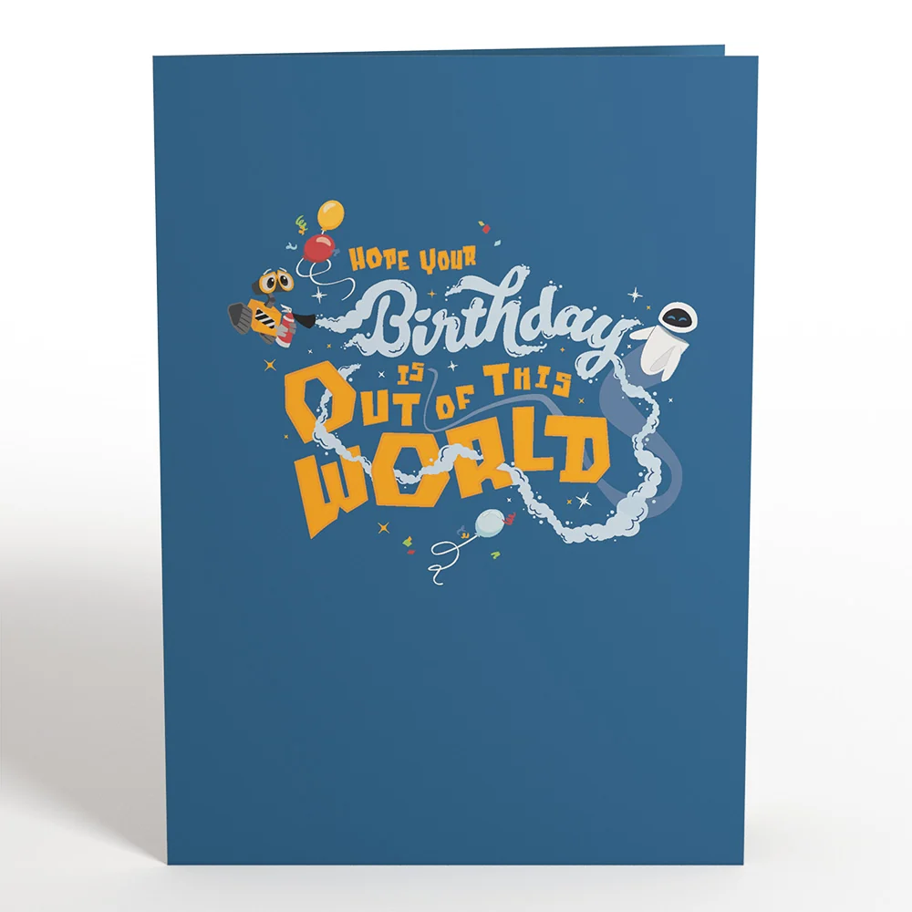 Lovepop Disney and Pixar’s WALL•E Out Of This World Birthday Pop-Up Card - Image 4