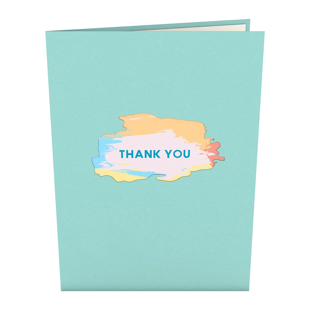 Lovepop Artistic Thank You Pop-Up Card - Image 4