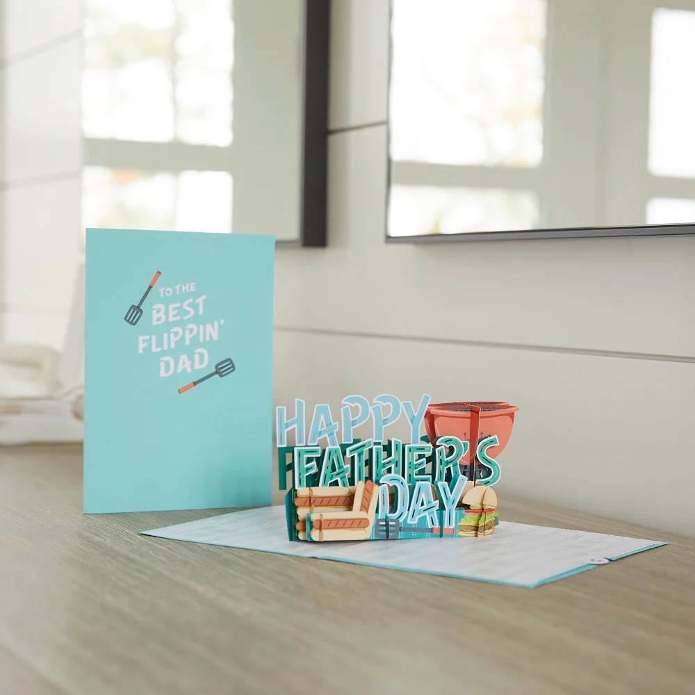 Lovepop Best Flippin’ Dad Father's Day Pop-Up Card - Image 5