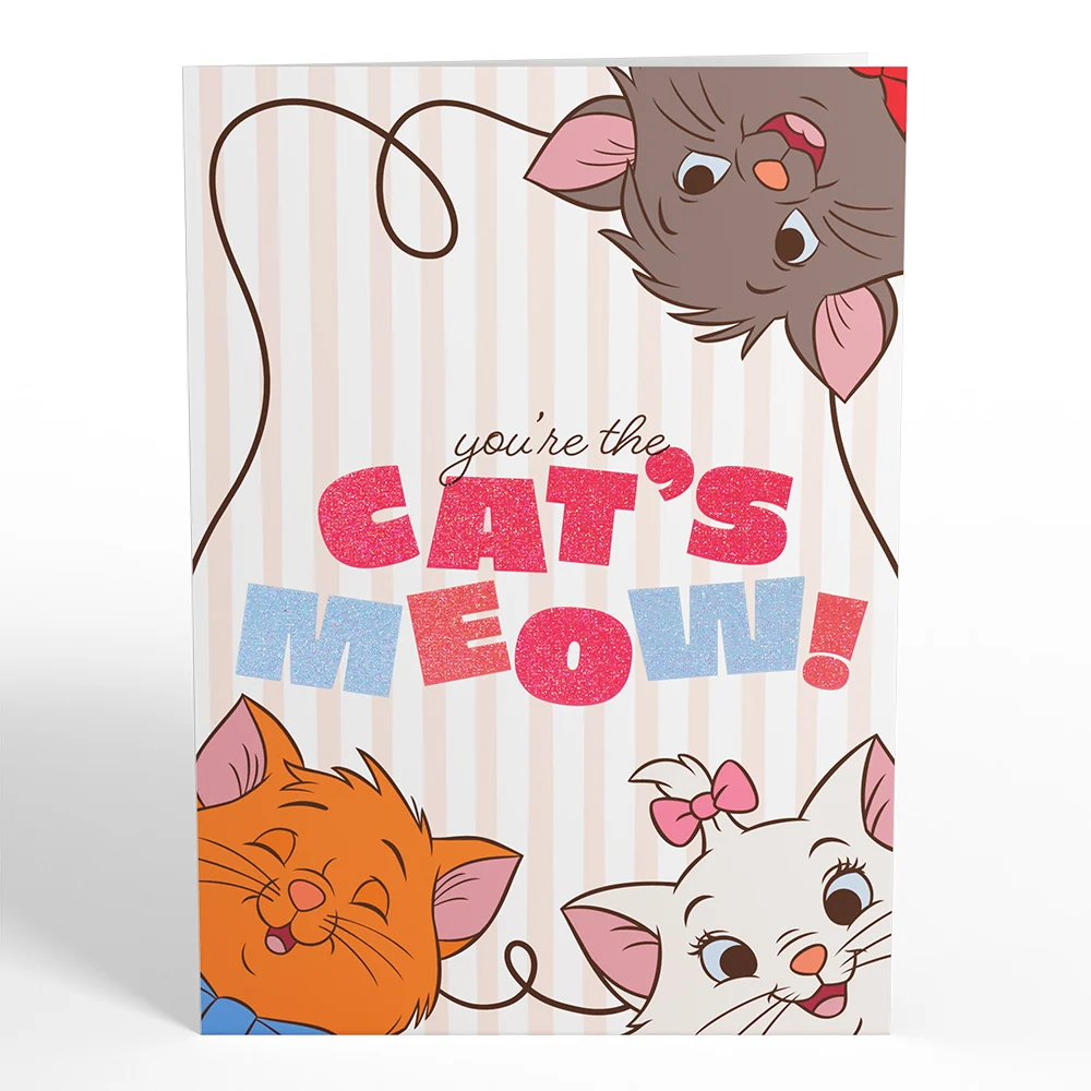 Lovepop Disney's The Aristocats You're the Cat's Meow Pop-Up Card Basket - Image 4