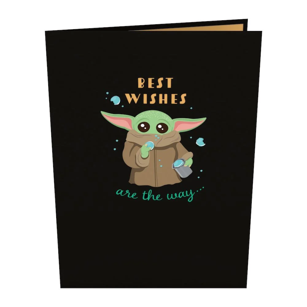 Lovepop Star Wars The Mandalorian Grogu Birthday Best Wishes Pop-Up Card - Image 4