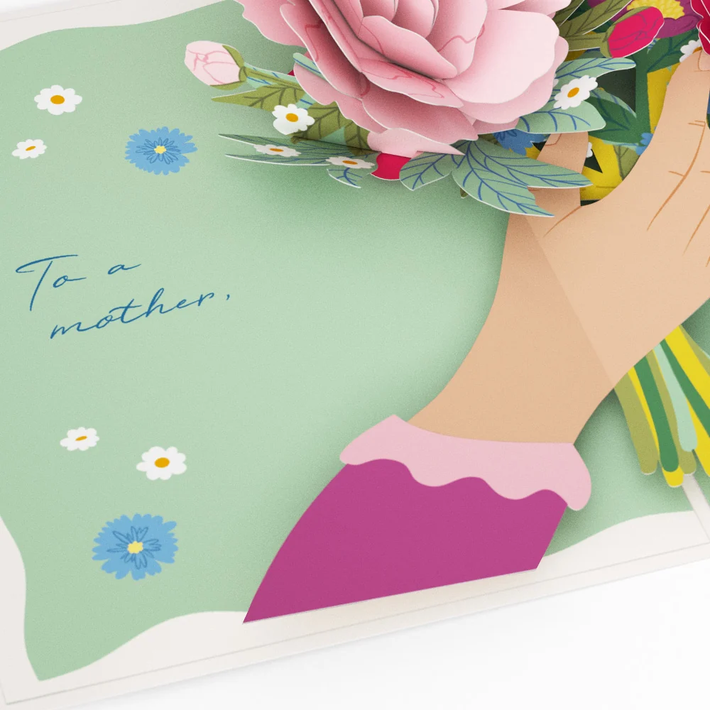 Lovepop Happy Mother’s Day Flowers Pop-Up Card - Image 4