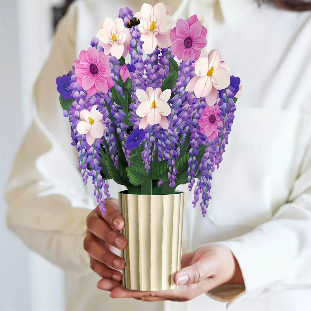 Lovepop Have The Zest Birthday Suncatcher Card & Pop-Up Bouquet Bundle - Image 7