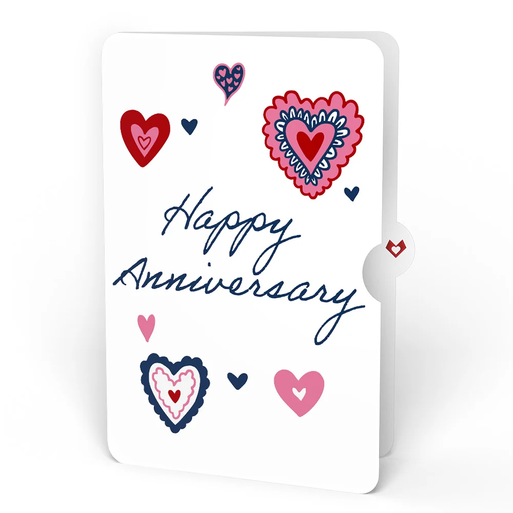 Lovepop Whimsical Hearts Anniversary Light-Up Bouquet and Sentiment Set Vase - Image 4