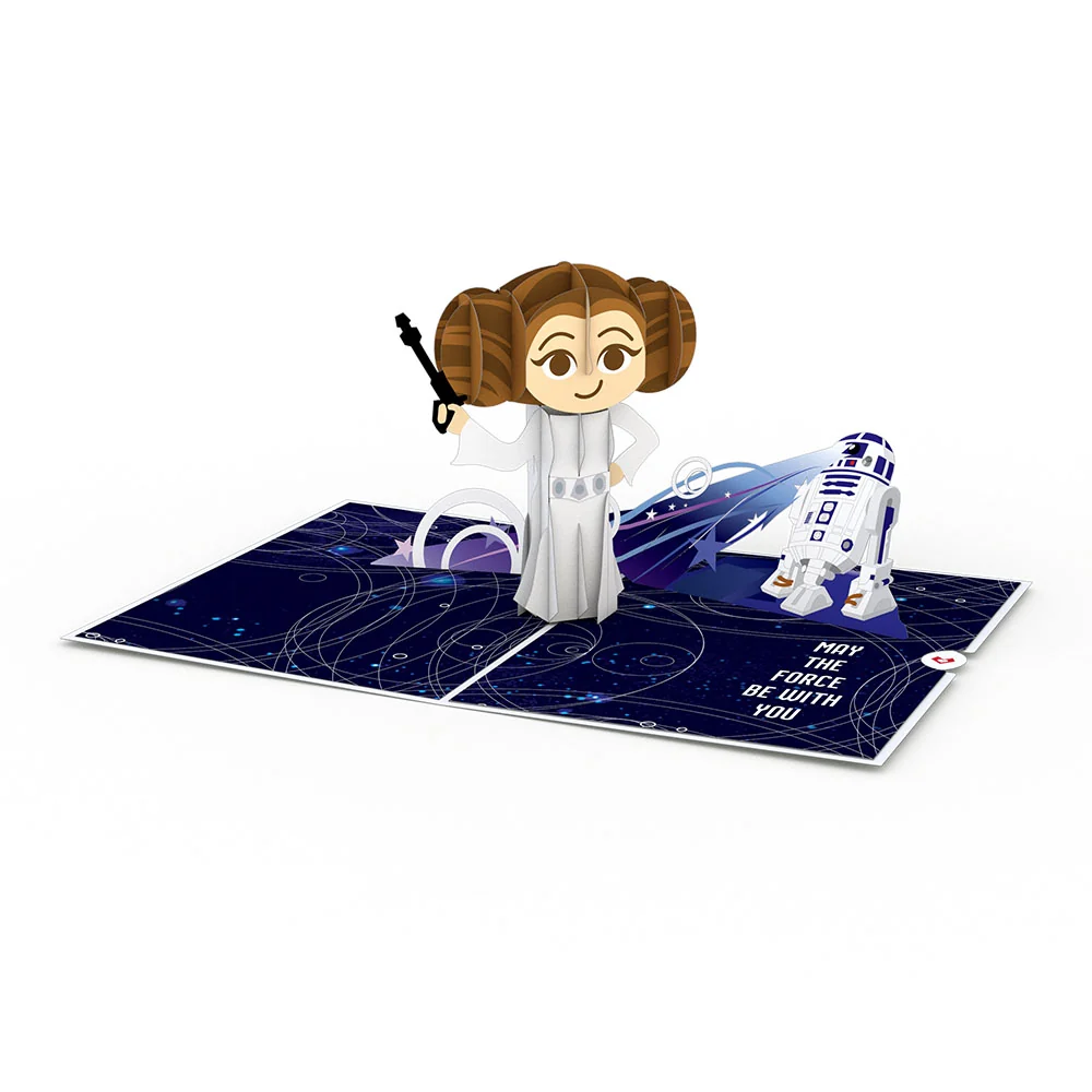 Lovepop Princess Leia Birthday Pop-Up Card - Image 3