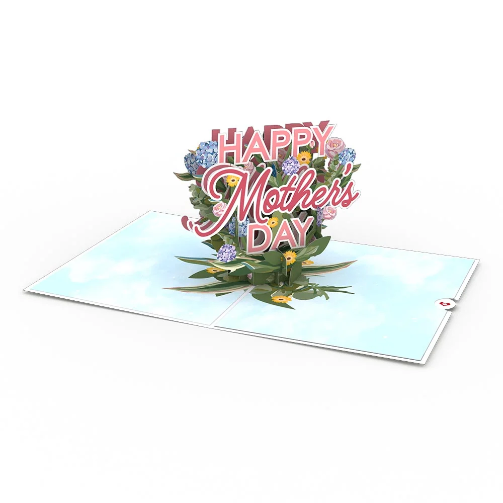 Lovepop Mother's Day Hydrangeas Pop-Up Card & Bouquet Bundle - Image 8