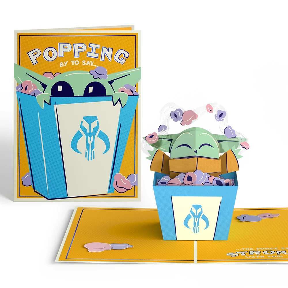 Lovepop Star Wars The Mandalorian and Grogu The Force Is Strong with You Pop-Up Card