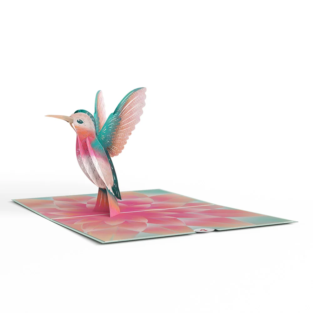 Lovepop Lovely Hummingbird Pop-Up Card - Image 3