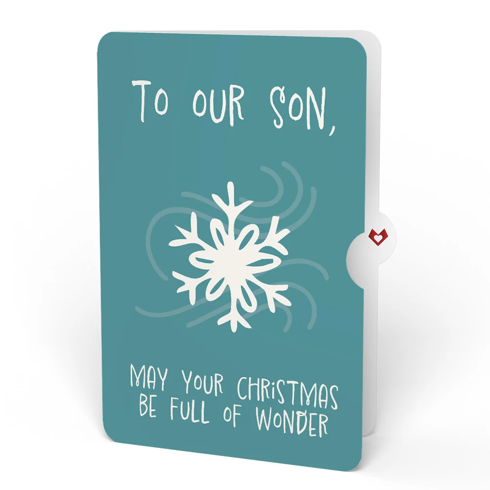 Lovepop Magic of Christmas Santa's Sleigh Light-Up Pop-Up Card and Sentiment Set for Son - Image 4