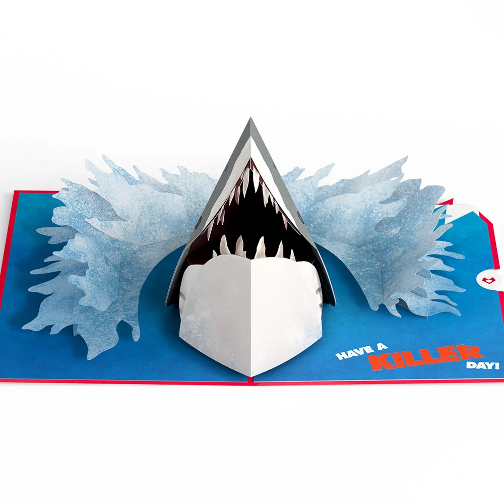 Lovepop Jaws Have a Killer Day Pop-Up Card - Image 4