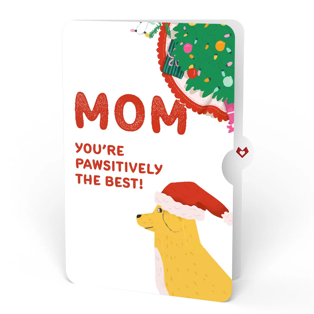 Lovepop Feliz Naughty Dog Christmas Pop-Up Card and Sentiment Set for Mom - Image 4