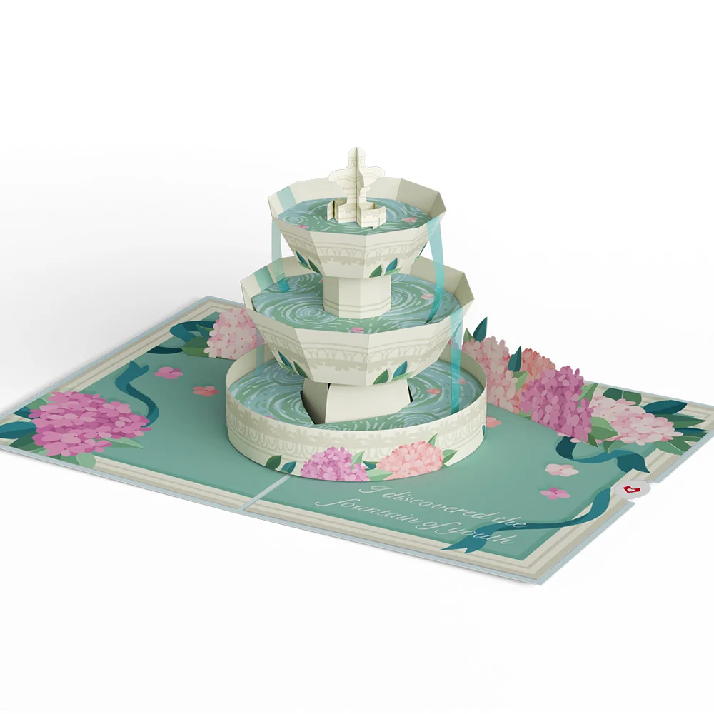 Lovepop Fountain of Youth Birthday Pop-Up Card - Image 4