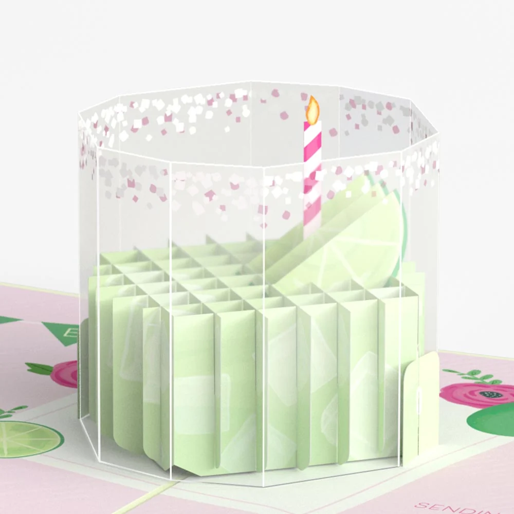 Lovepop Birthday Margarita Pop-Up Card - Image 2