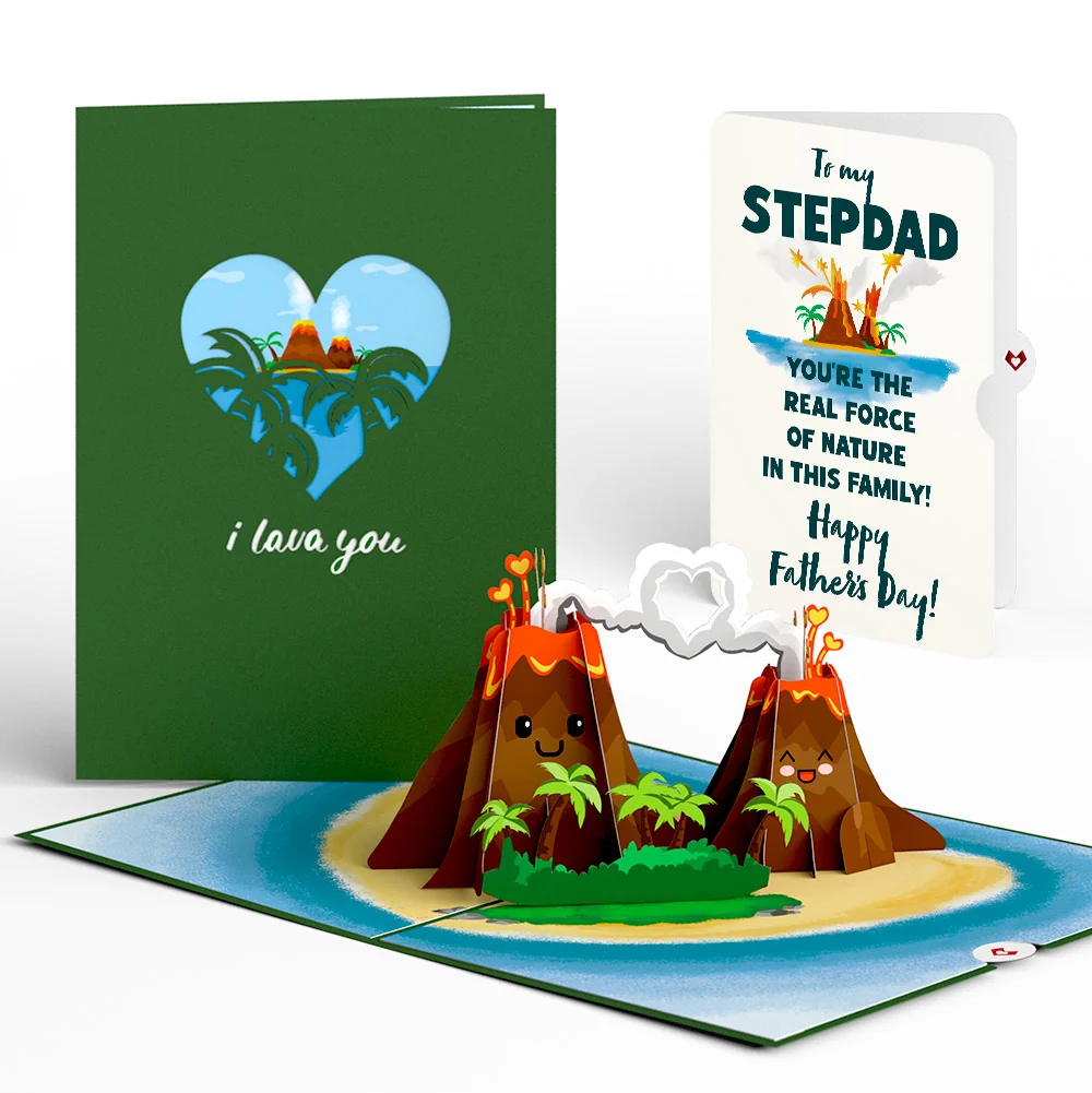 Lovepop I Lava You Father's Day Pop-Up Card and Sentiment Set for Stepdad