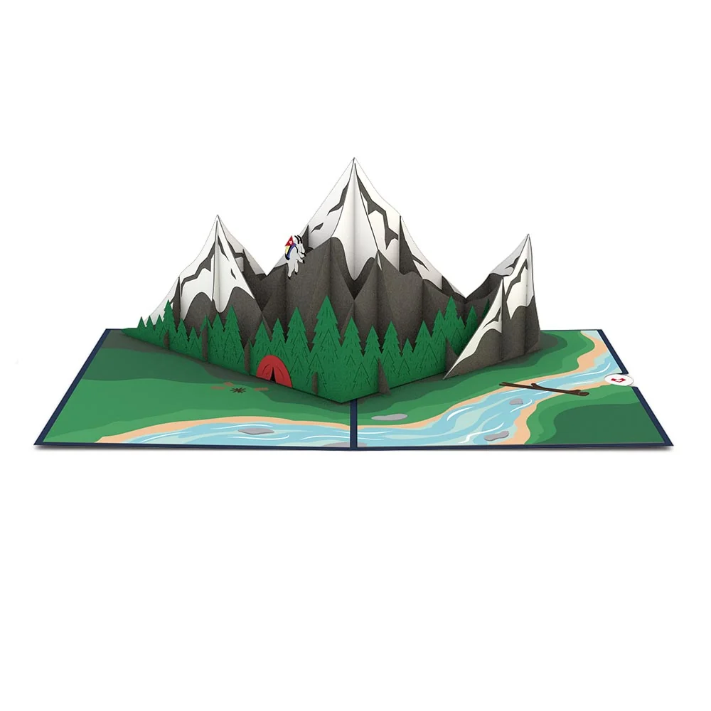 Lovepop Mountains Pop-Up Card Scale - Image 3
