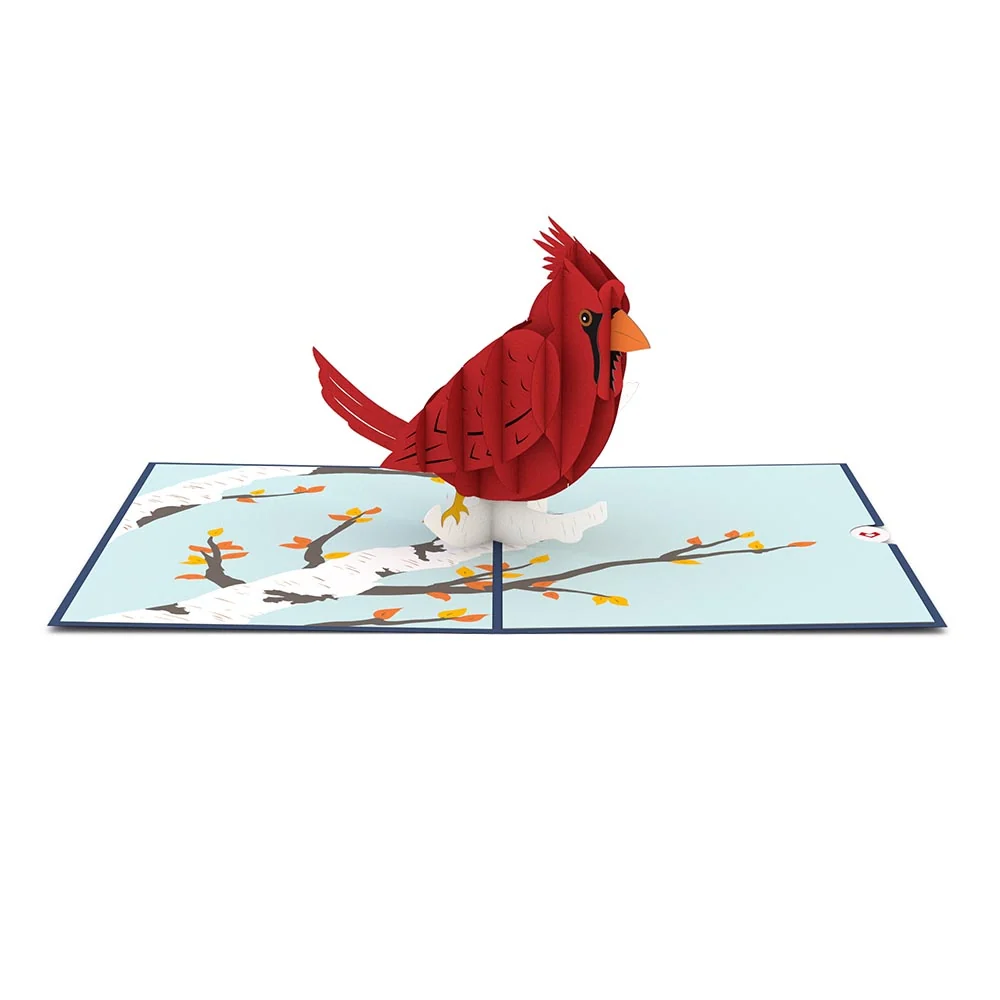 Lovepop Cardinal Pop-Up Card - Image 3