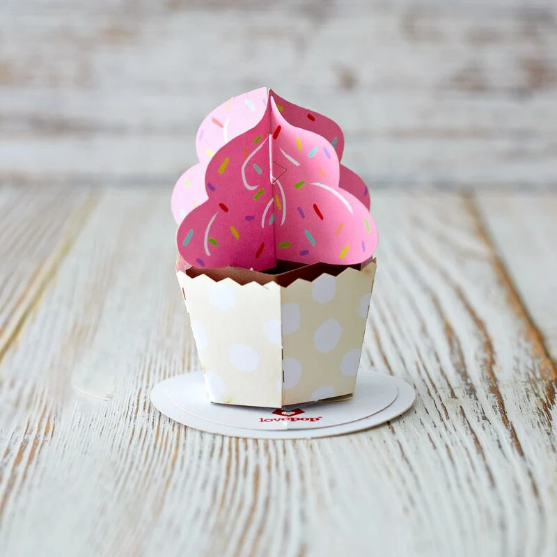 Lovepop Stickerpop: Cupcake (1-Pack) - Image 4