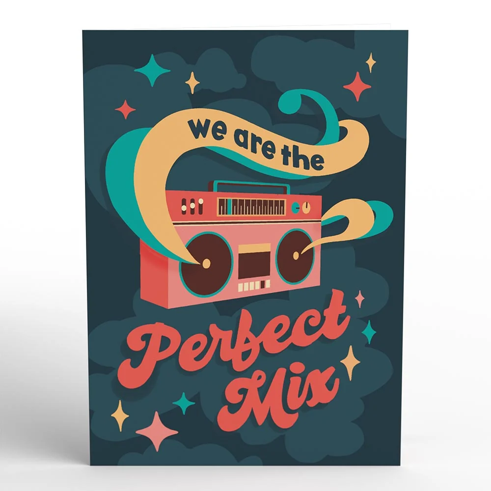 Lovepop The Perfect Mixtape Pop-Up Card - Image 4
