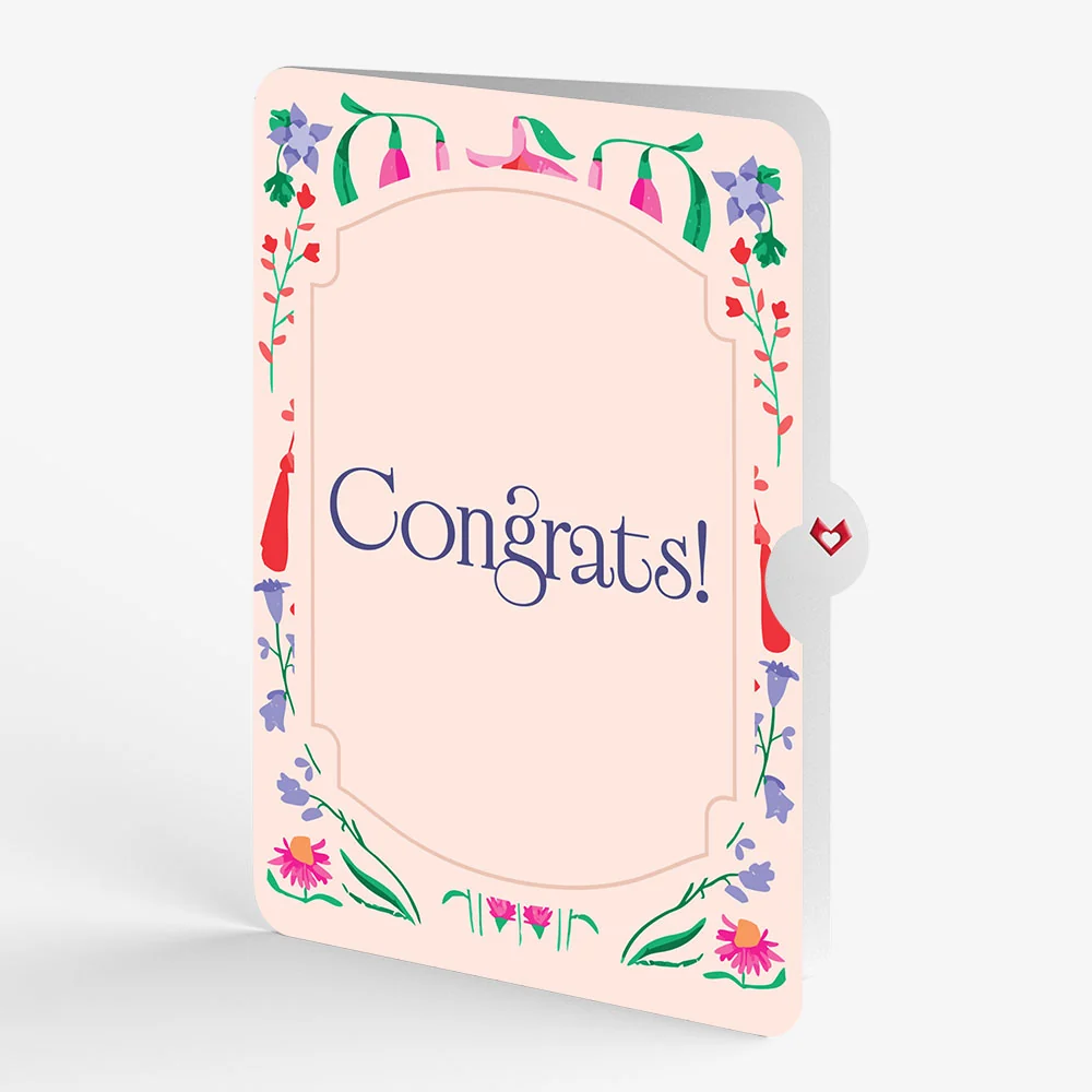 Lovepop Whimsical Hummingbird Congratulations Pop-Up Card and Sentiment Set - Image 4