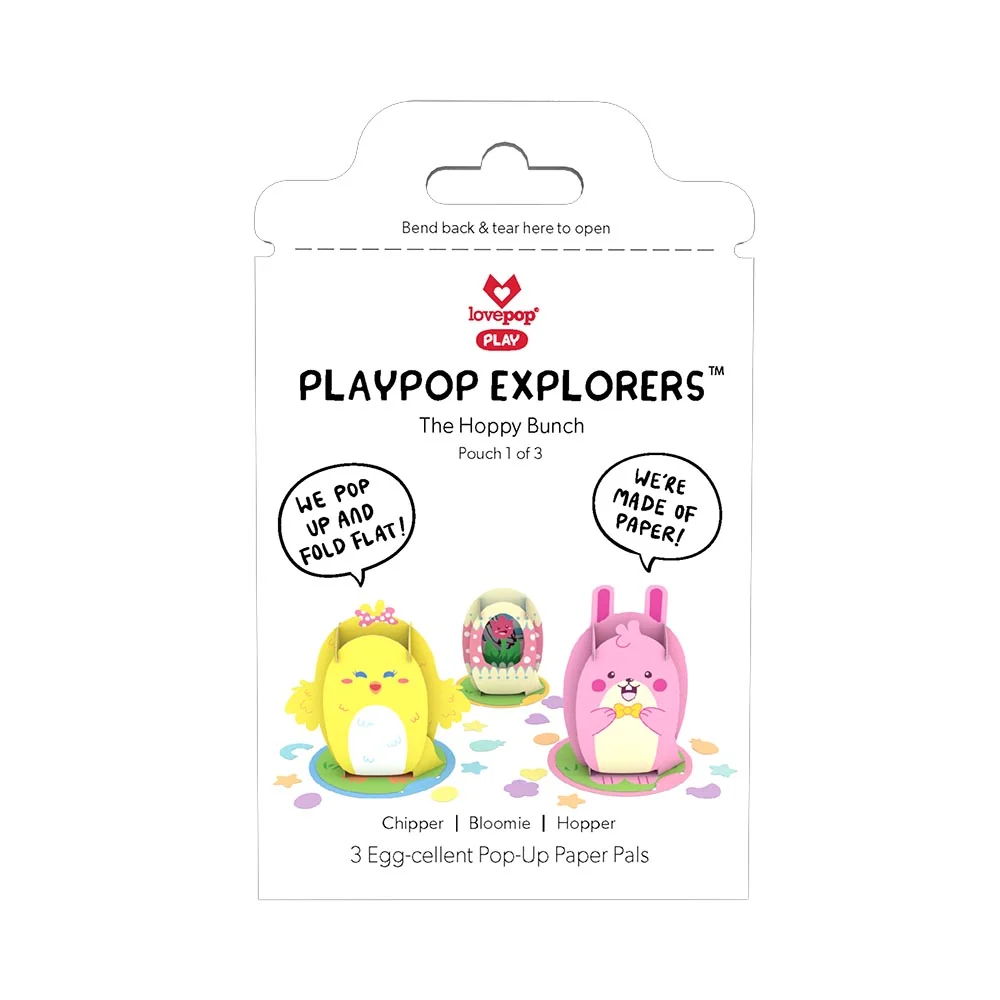 Lovepop Playpop Explorers: The Hoppy Bunch (1 of 3) Toy - Image 2
