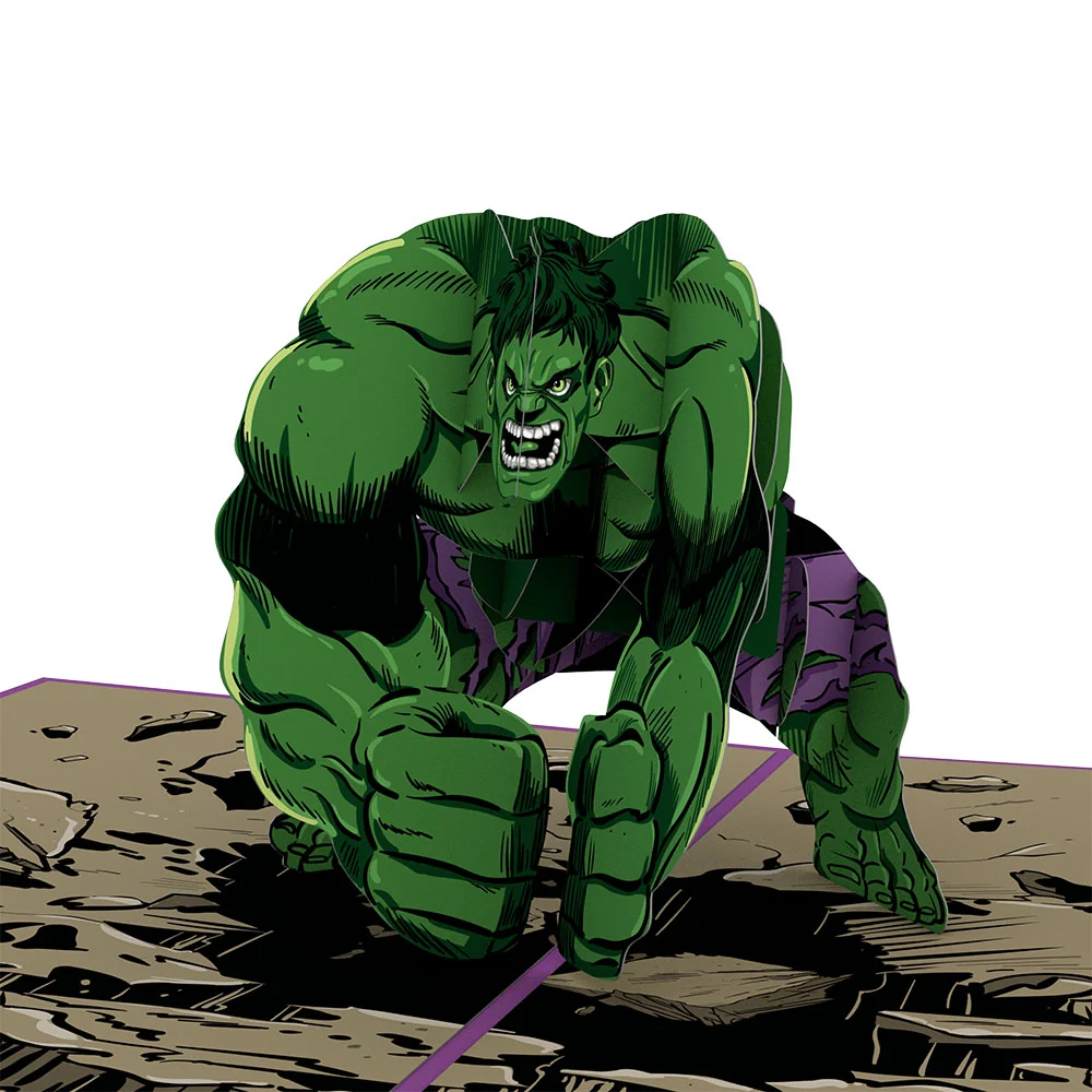 Lovepop Marvel's Hulk: Incredible Dad Pop-Up Card - Image 2