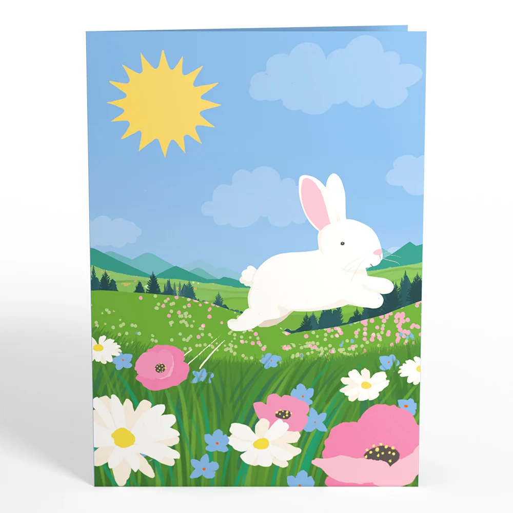 Lovepop Happy Easter Spring Meadow Pop-Up Card - Image 4