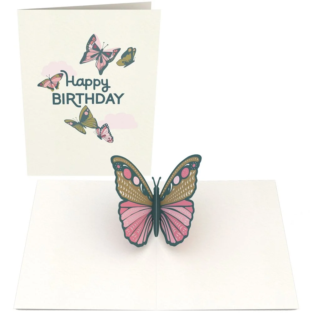 Lovepop Birthday Garden Notecards (Assorted 4-Pack) - Image 3
