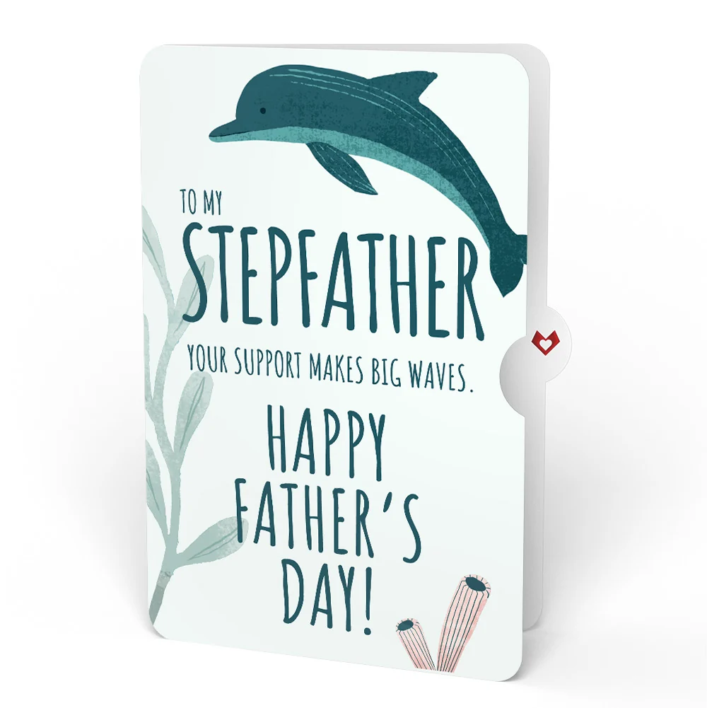 Lovepop Coral Reef Wonders Father’s Day Pop-Up Card and Sentiment Set for Stepfather - Image 4