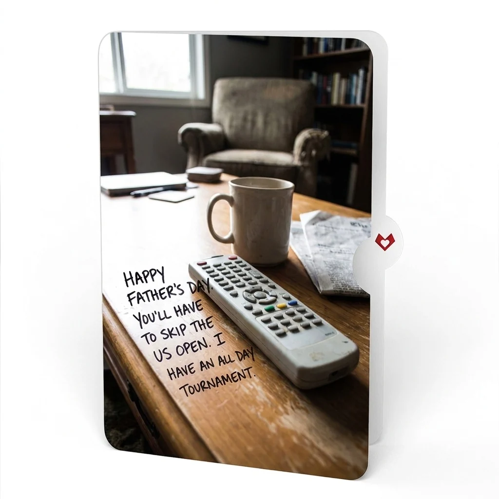 Lovepop Best Dad By Par Father's Day Pop-Up Card and Skip US Open Sentiment Set Bag - Image 4