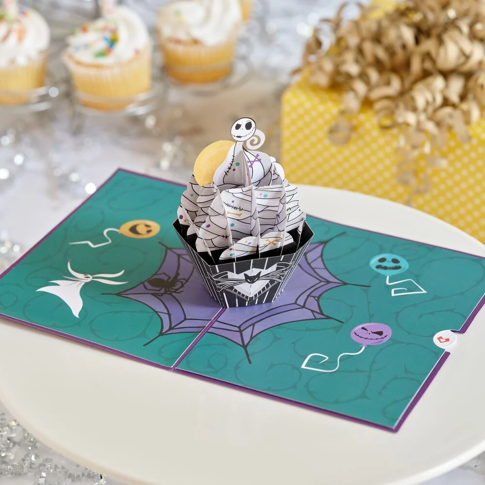 Lovepop Disney Tim Burton's The Nightmare Before Christmas Birthday Cupcake Pop-Up Card - Image 6