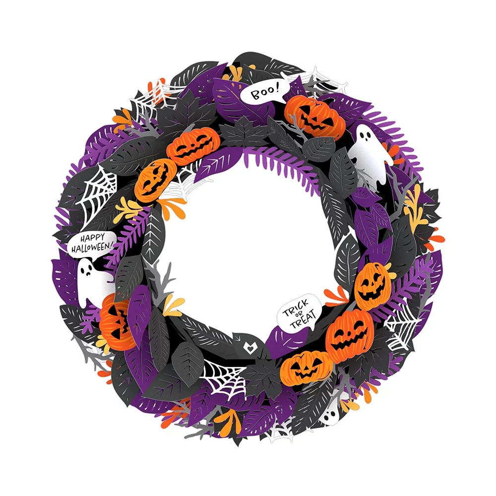 Lovepop Halloween Wreath and Sentiment Set for Godchild - Image 3