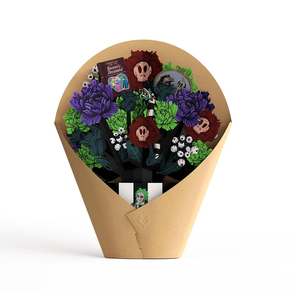Lovepop Beetlejuice Birthday Pop-Up Card & Bouquet Bundle - Image 9