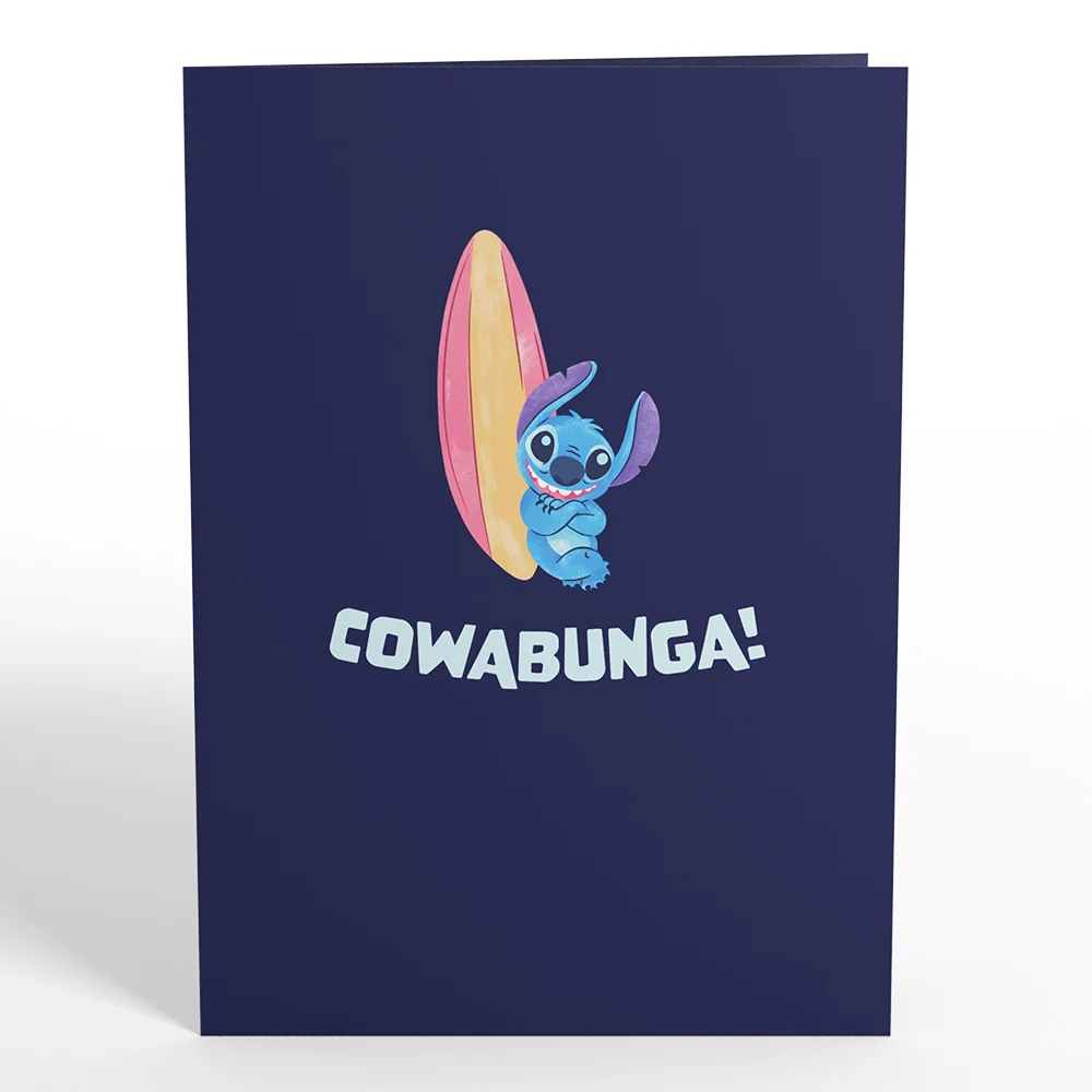 Lovepop Disney's Stitch Cowabunga Birthday Pop-Up Card - Image 4