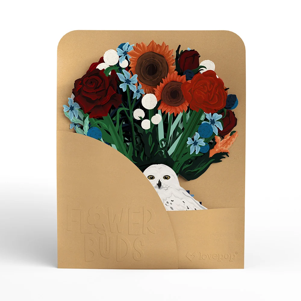 Lovepop Harry Potter Hedwig Flower Buds Bouquet Vase - Image 5