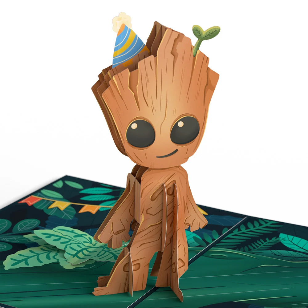 Lovepop Marvel's Guardians of the Galaxy Groot Year of Growth Birthday Pop-Up Card - Image 2