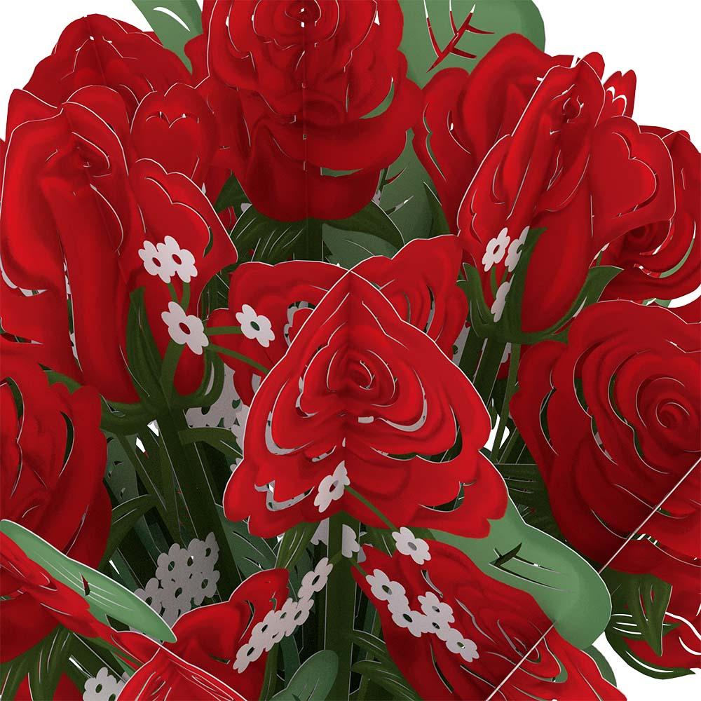 Lovepop Red Rose Valentine’s Day Bundle Vase - Image 4